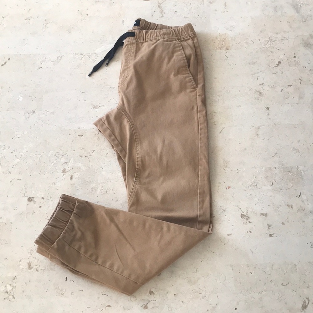 WT02 Khaki Joggers